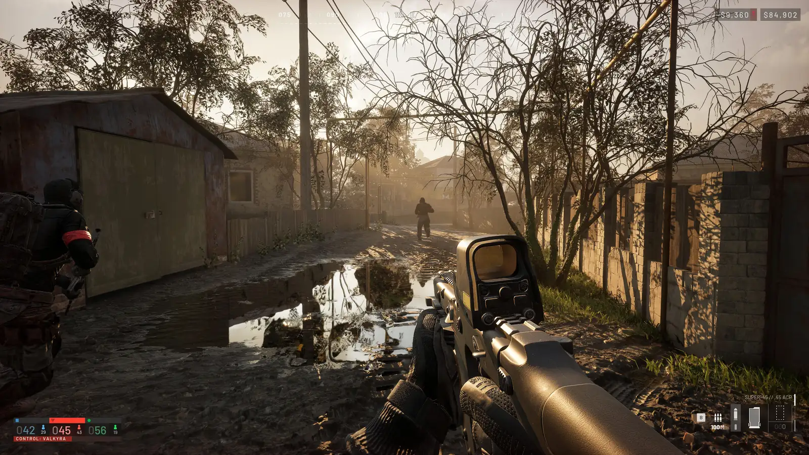 WARDOGS: Sturmgewehr mit montiertem Rotpunktvisier in der Ego-Perspektive – Symbolbild für Anbauteile