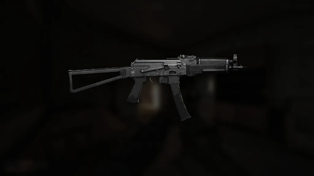 PP-19 Vityaz aus WARDOGS – Symbol aus dem Spiel vor einer Spielszene