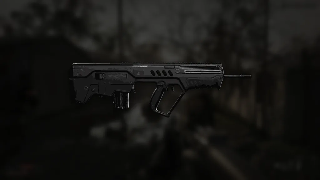 T-21 aus WARDOGS – Symbol aus dem Spiel vor einer Spielszene